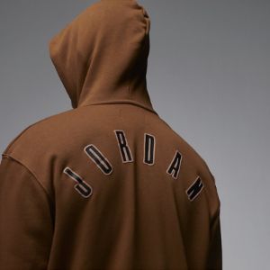 Air Jordan Flight MVP Fleece Pullover Hoodie 'Light British Tan' FQ1871-281 sold by KicksCrew