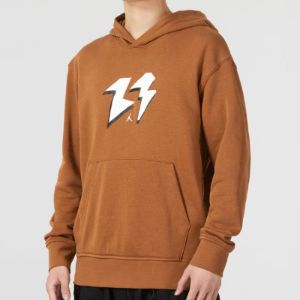 Air Jordan Flight MVP Fleece Pullover Hoodie 'Light British Tan' FQ1871-281 sold by KicksCrew