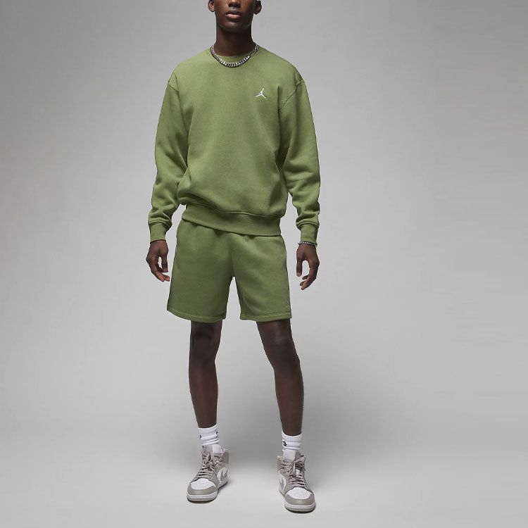 Air Jordan Essentials Fleece Shorts 'Green' FJ7782-340 sold by KicksCrew product image thumbnail 2
