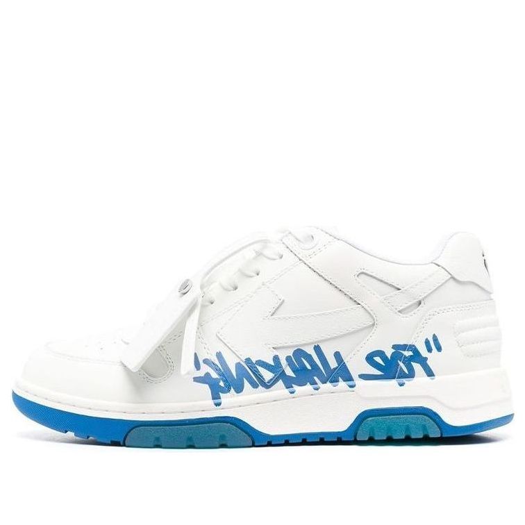 Off-White Out Of Office Low-Top For Walking Sneaker 'White Blue' OMIA189C99LEA0050142 sold by KicksCrew