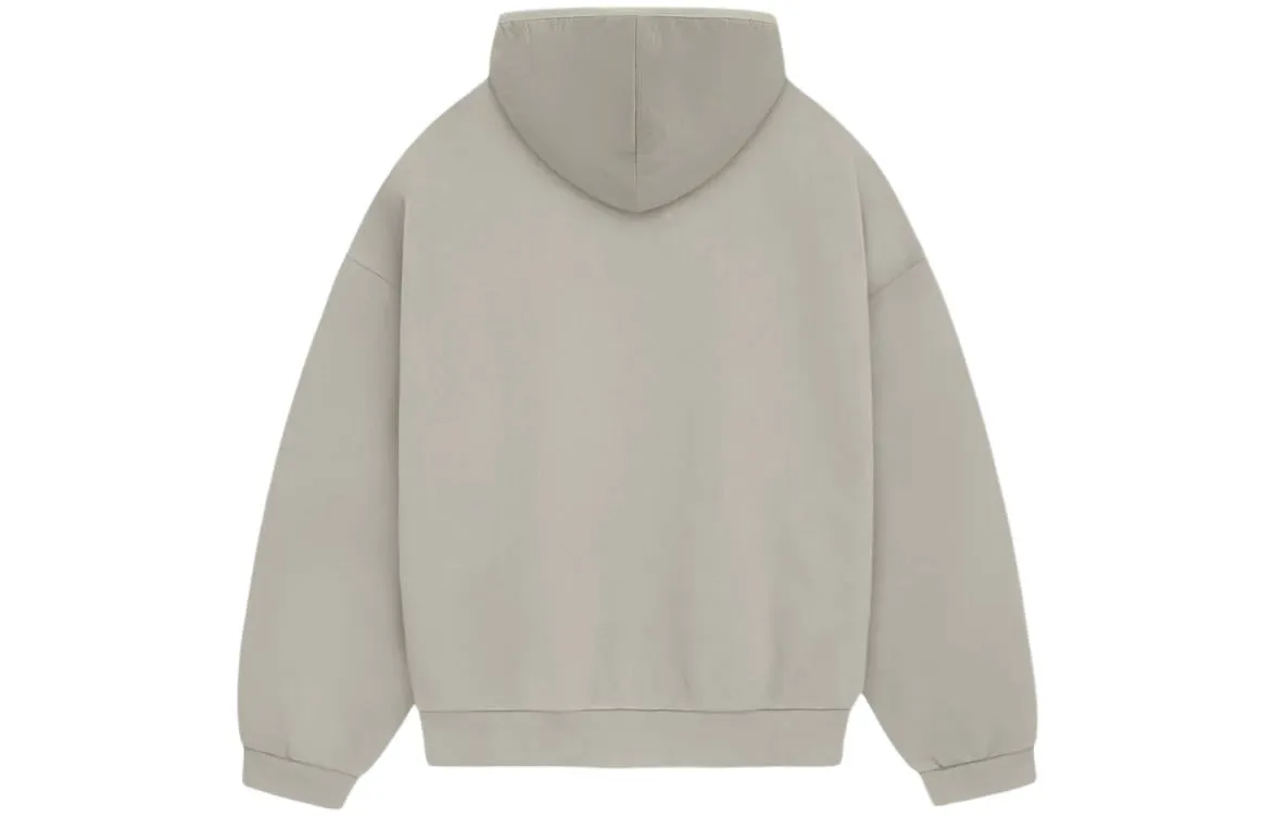 Fear of God Essentials SS24 Nylon Fleece Hoodie 'Seal' 202SP244315F sold by KicksCrew product image thumbnail 2