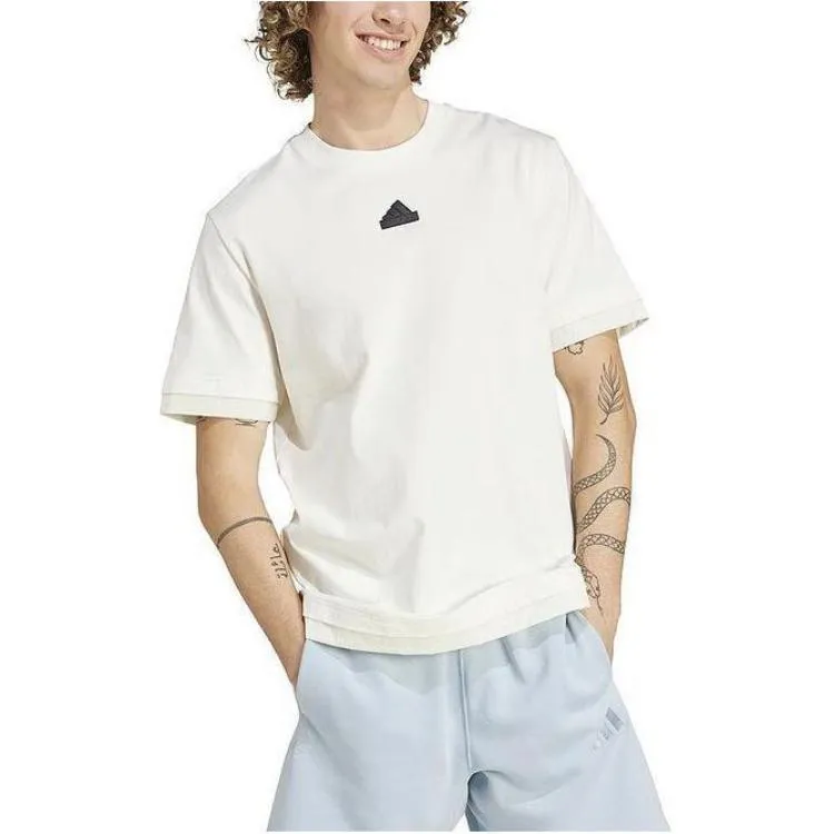 adidas City Escape Logo T-shirt 'White' IR5173 sold by KicksCrew product image thumbnail 2