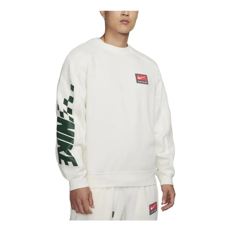 Nike Sportswear Shoe Dog Graphic Fleece Crewneck Sweatshirt 'White' FB7260-133 sold by KicksCrew