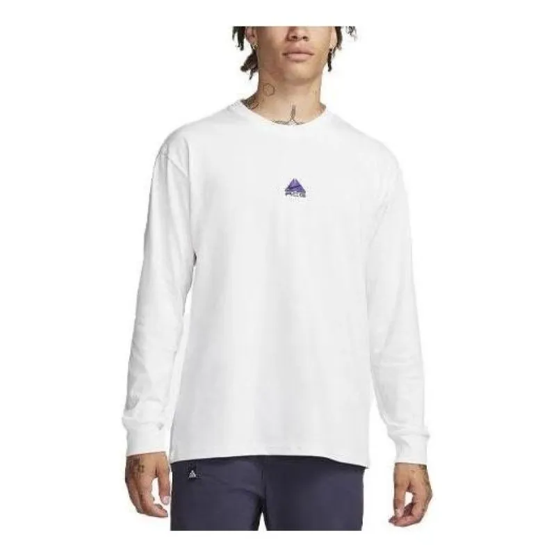 Nike ACG "Lungs" Long-Sleeve T-Shirt 'White' DR7753-122 sold by KicksCrew
