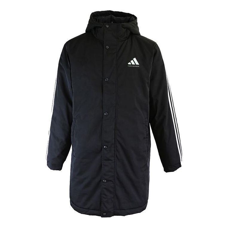 Adidas Long Down Jacket 'Black' ADIPK02T-BW sold by KicksCrew