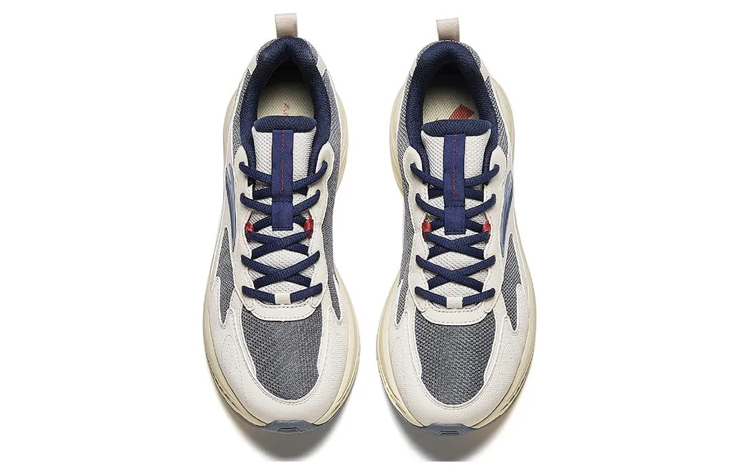 ANTA Running Series Sneakers 'White Grey Navy' 912345595-3 sold by KicksCrew product image thumbnail 3