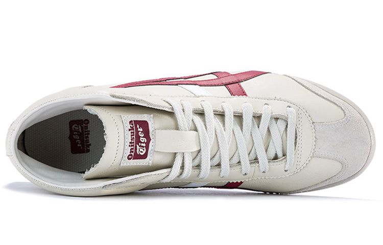 KicksCrew Onitsuka Tiger Mexico Mid Runner 'Sail Wine Red