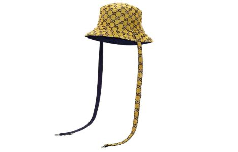 Gucci GG Reversible Bucket Hat 'Yellow Blue' 809879170 sold by KicksCrew