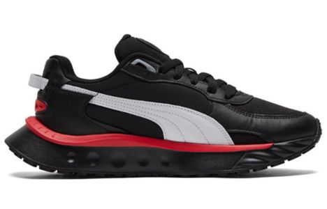 Puma Wild Rider Route 'Black Poppy Red' 381597-01 sold by KicksCrew