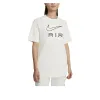 (WMNS) Nike Air Logo T-shirt Asia Sizing 'White' DR8983-133 sold by KicksCrew