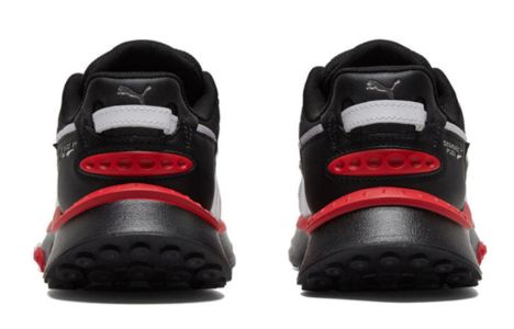 Puma Wild Rider Route 'Black Poppy Red' 381597-01 sold by KicksCrew