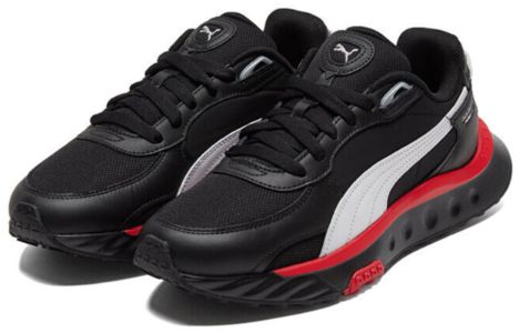 Puma Wild Rider Route 'Black Poppy Red' 381597-01 sold by KicksCrew