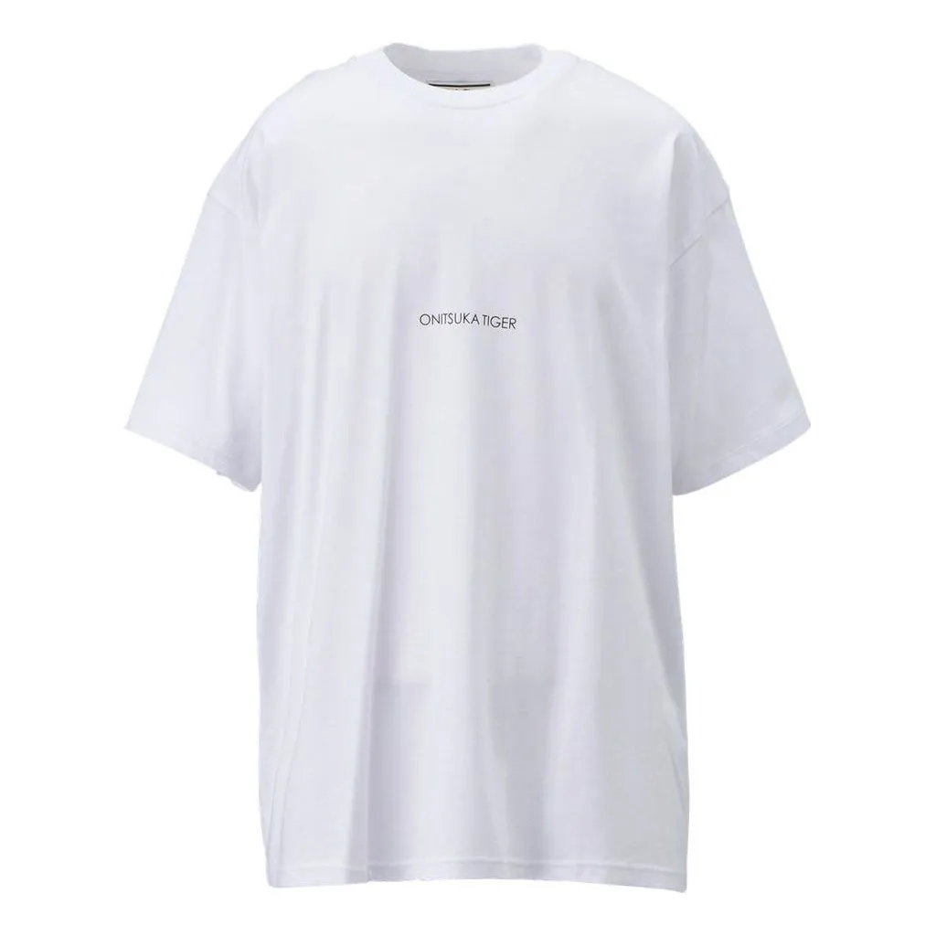 Onitsuka Tiger Graphic T-shirt 'White' 2183B310-100 sold by KicksCrew