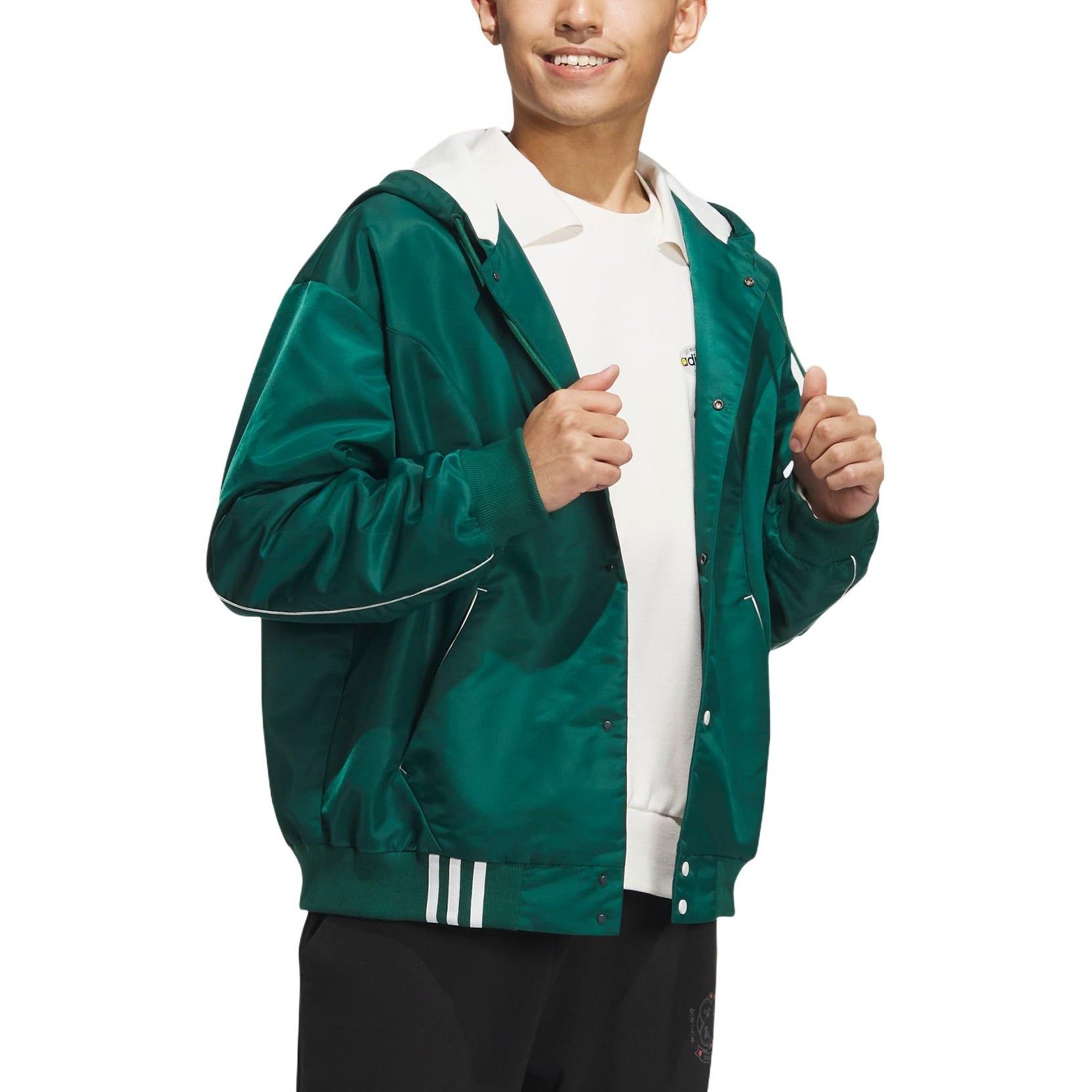 Adidas Originals Track Jacket 'Green' IK3420 sold by KicksCrew product image thumbnail 4