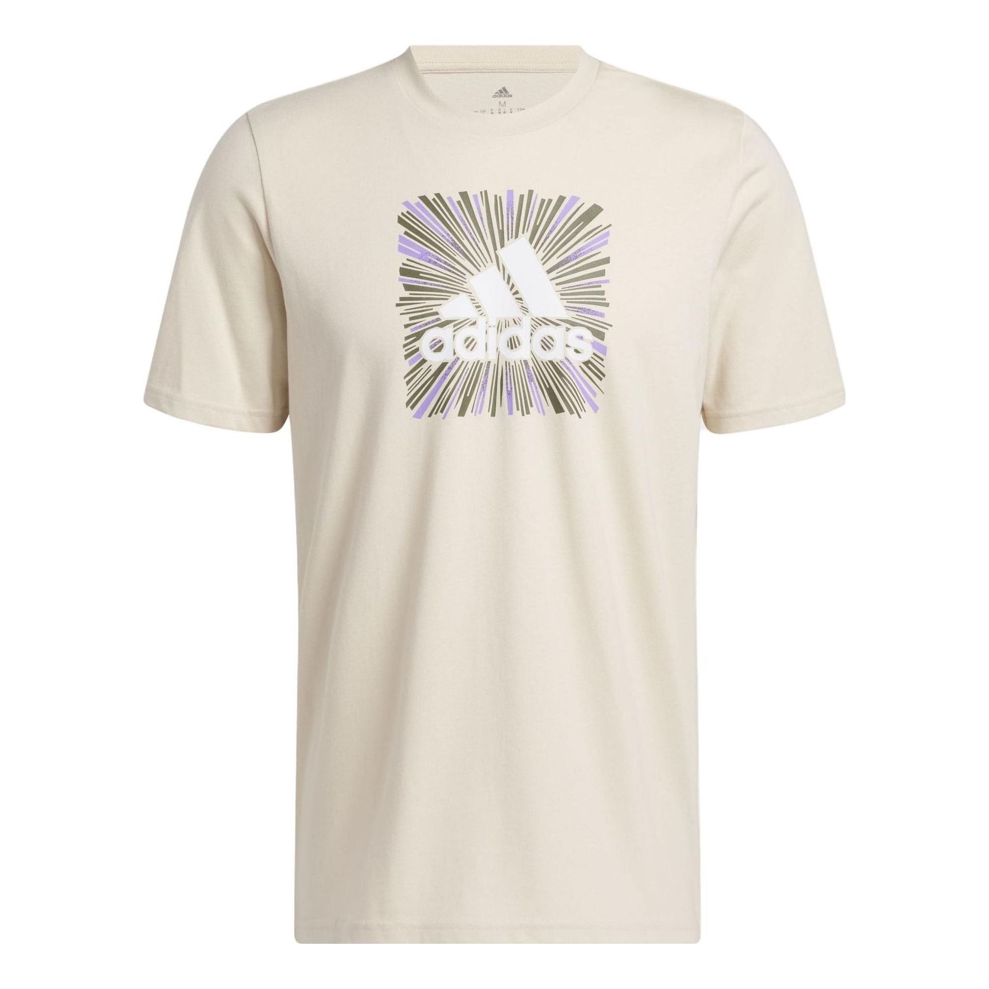adidas Originals Sport Optimist Sun Logo T-Shirt 'Sand Strata' IC7788 sold by KicksCrew