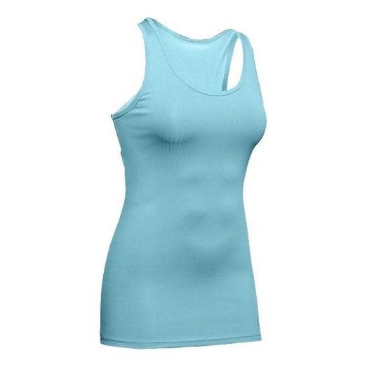 (WMNS) Under Armour Victory Tank 'Light Blue' 1349123-425 sold by KicksCrew