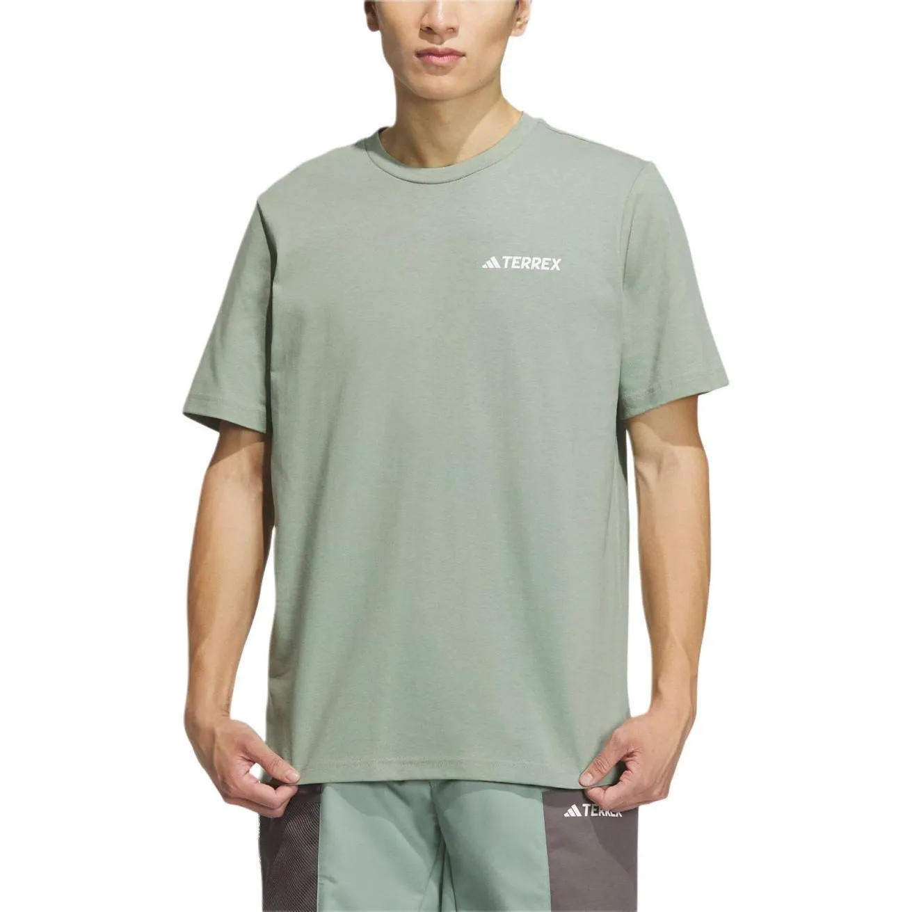 adidas Terrex Graphic T-Shirt 'Green' IS0283 sold by KicksCrew product image thumbnail 2
