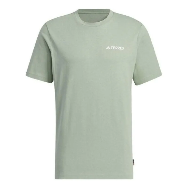 adidas Terrex Graphic T-Shirt 'Green' IS0283 sold by KicksCrew