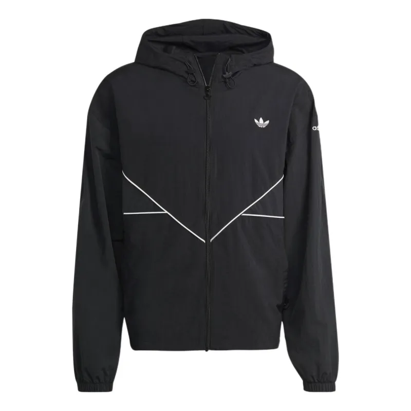 adidas originals Adicolor Seasonal Archive Windbreaker Jacket 'Black' HR3322 sold by KicksCrew