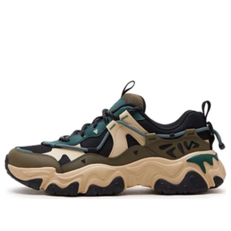 FILA Fluid V 'Black Green Comfort' F12M412105FBC sold by KicksCrew