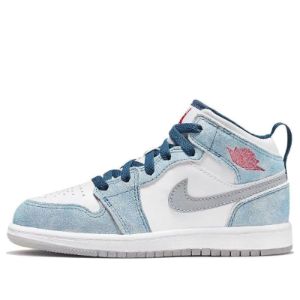(PS) Air Jordan 1 Mid SE 'French Blue' DR6237-401 sold by KicksCrew