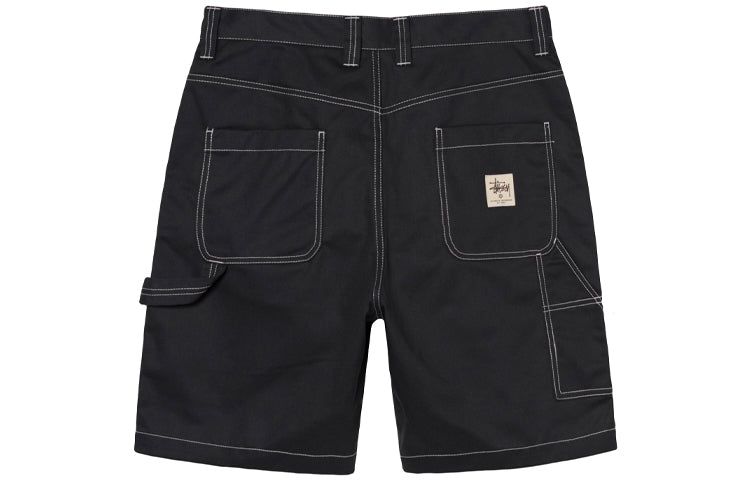 Stussy Poly Cotton Work Short 'Black' 112264 sold by KicksCrew product image thumbnail 2