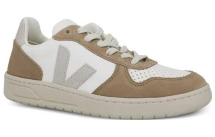 Veja V-10 Chromfree Low-Top Sneakers 'White Natural Beige' VX0503298 sold by KicksCrew product image thumbnail 2