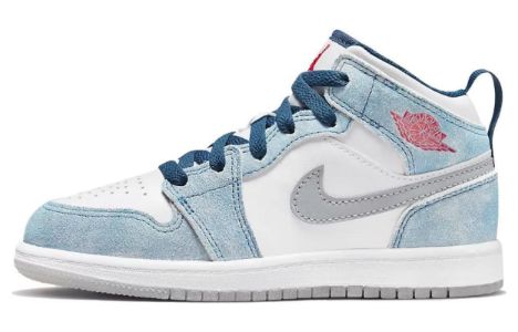 (PS) Air Jordan 1 Mid SE 'French Blue' DR6237-401 sold by KicksCrew
