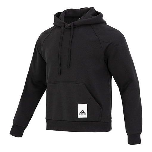 adidas Sportswear Lounge Fleece Hoodie 'Black' IA9342 sold by KicksCrew