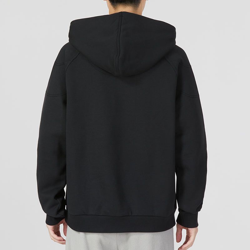 adidas Sportswear Lounge Fleece Hoodie 'Black' IA9342 sold by KicksCrew product image thumbnail 4