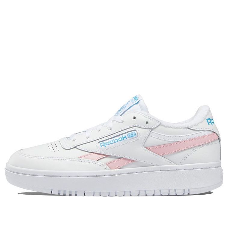 (WMNS) Reebok Club C Double Revenge 'White Pink Glow' GV7030 sold by KicksCrew