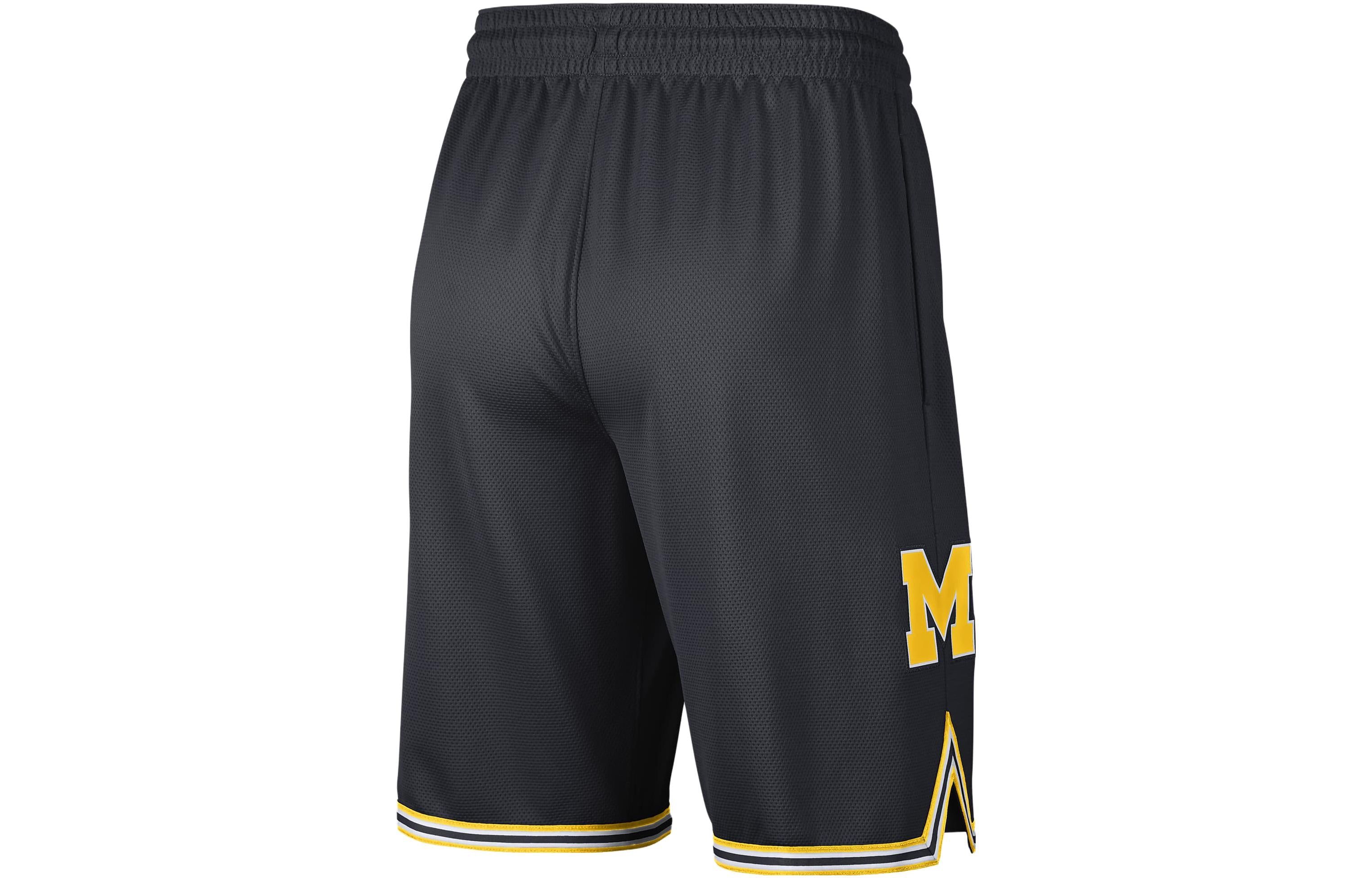 Air Jordan College Michigan Replica Basketball Shorts 'Pitch Blue Amarillo' DQ5971-426 sold by KicksCrew product image thumbnail 2