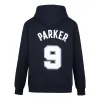 Mitchell & Ness x NBA San Antonio Spurs HOF Fleece Hoodie 'Tony Parker 9' FPHD6861-SASYYTPABLCK sold by KicksCrew