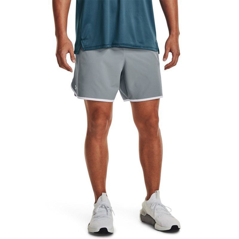 Under Armour HIIT Woven 6 inch Shorts 'Grey Blue' 1377027-465 sold by KicksCrew product image thumbnail 3