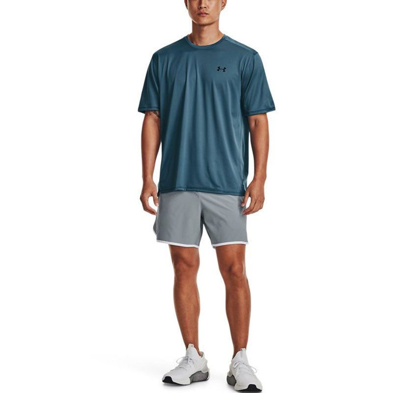 Under Armour HIIT Woven 6 inch Shorts 'Grey Blue' 1377027-465 sold by KicksCrew product image thumbnail 5