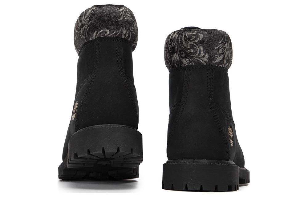 (WMNS) Timberland 6 Inch heritage Lace Up Cupsole Boots 'Black Nubuck' A5M74001 sold by KicksCrew product image thumbnail 4