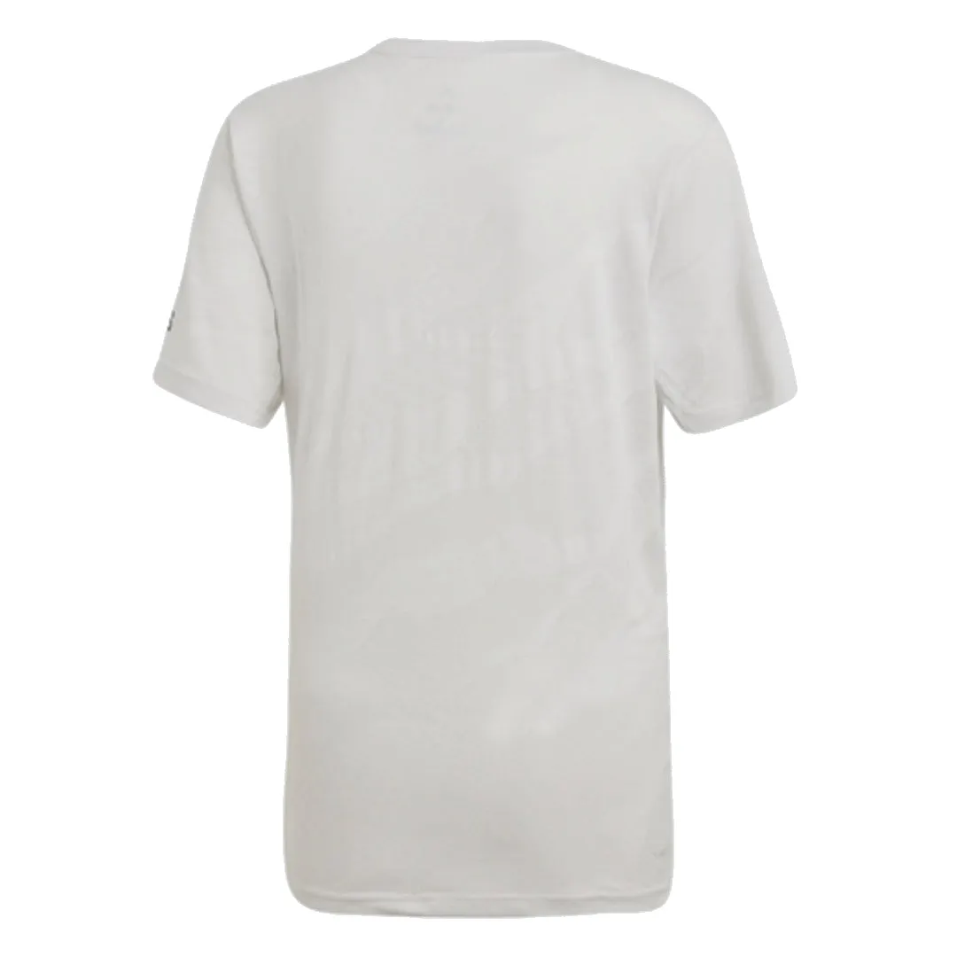 adidas Freelift Engineered Jacquard T-Shirt 'White' CY6256 sold by KicksCrew product image thumbnail 2