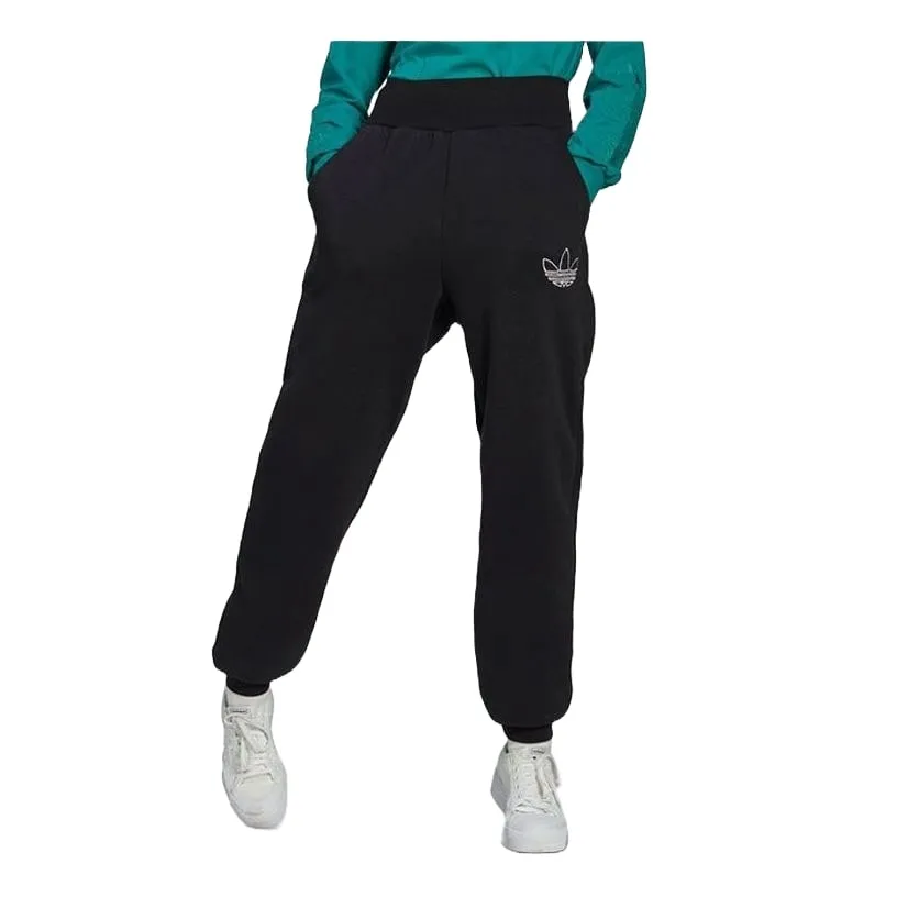 (WMNS) adidas Cuffed Pants 'Black' HM1552 sold by KicksCrew product image thumbnail 2