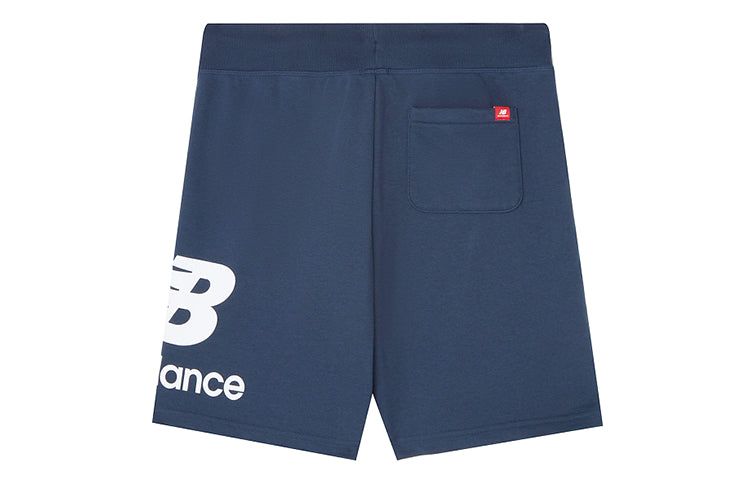 New Balance Logo Print Athletic Shorts 'Blue White' AMS01512-NGO sold by KicksCrew product image thumbnail 2
