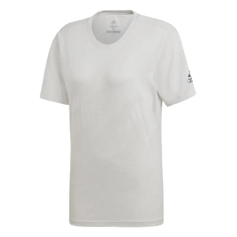 adidas Freelift Engineered Jacquard T-Shirt 'White' CY6256 sold by KicksCrew