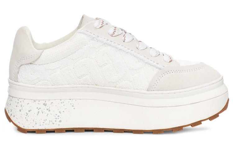 (WMNS) UGG Marin Lace Logo Sneaker 'White' 1125025-WHT sold by KicksCrew product image thumbnail 2