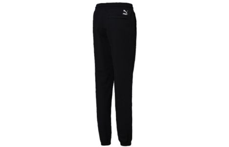 Puma Graphic Casual Sweatpants 'Black Blue' 596050-01 sold by KicksCrew