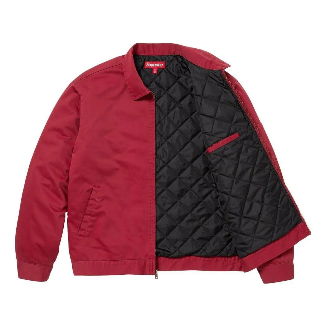 Supreme x H.R. Giger Embroidered Work Jacket 'Red Black' SUP-FW23-140 sold by KicksCrew product image thumbnail 3