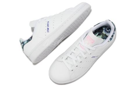(WMNS) adidas originals StanSmith 'White Clear Pink Blue' IE9645 sold by KicksCrew