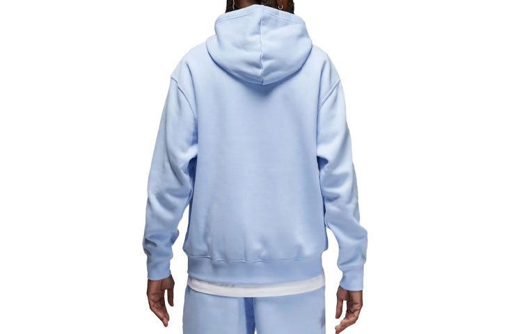 Air Jordan Essentials Fleece Pullover Hoodie 'Blue' FJ7774-425 sold by KicksCrew product image thumbnail 2