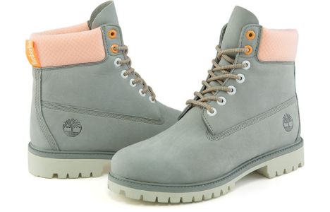 Timberland Hi-Vis Heritage 6 Inch Waterproof Wide Fit Boot 'Grey' A2HY4W sold by KicksCrew