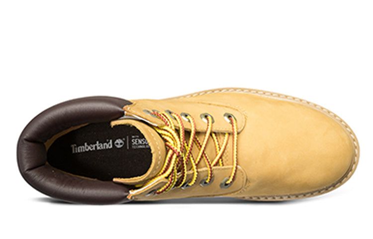 (WMNS) Timberland 6 Inch Lucia Way Wide-Fit Boots 'Wheat Nubuck' A1T6UW sold by KicksCrew product image thumbnail 3