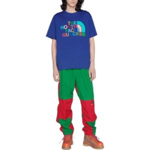 Gucci x The North Face T-shirt 'Blue Multi-Color' 616036-XJDTV-4410 sold by KicksCrew