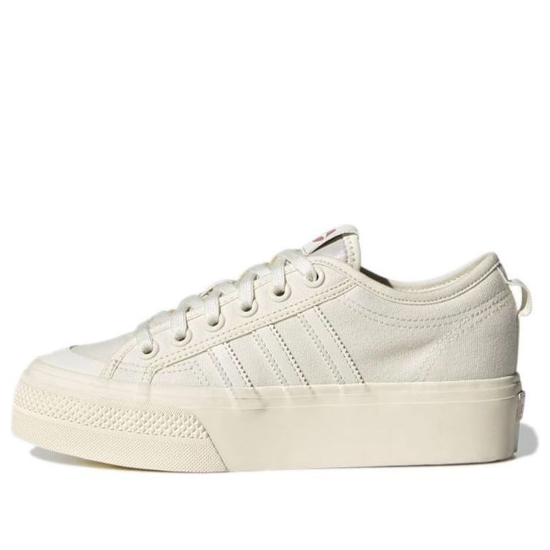 (WMNS) adidas Nizza Platform 'Off White' GY1339 sold by KicksCrew