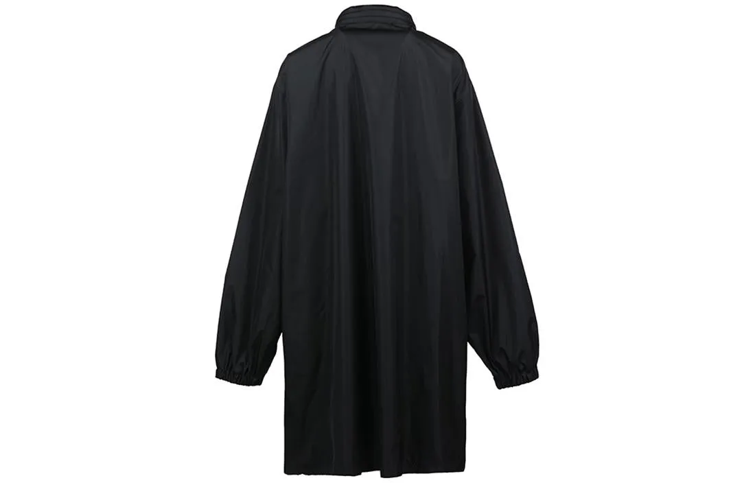 Balenciaga Logo Intarsia Raincoat 'Black' 681449TLO061000 sold by KicksCrew product image thumbnail 2